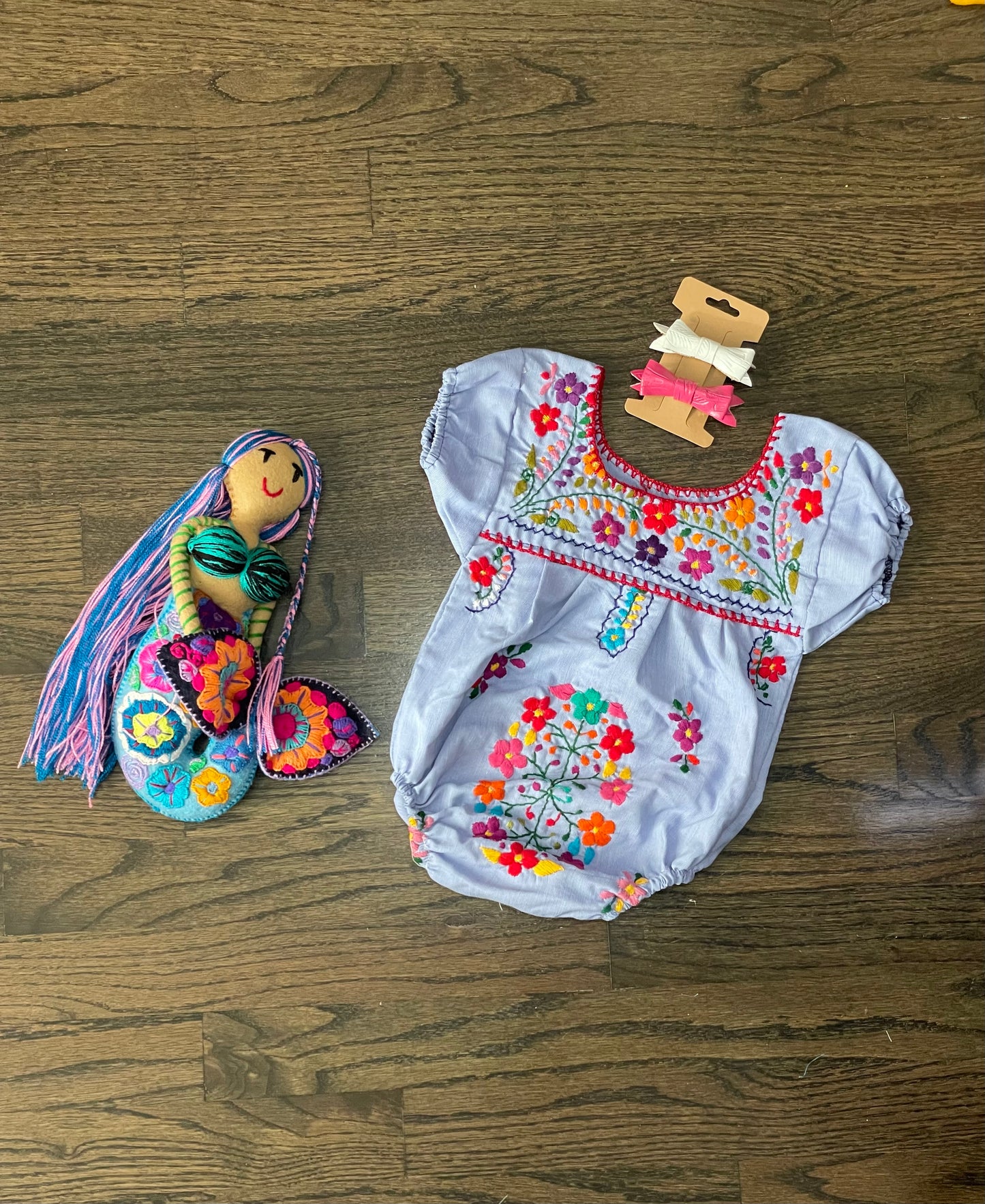 Alitzel Embroidered Baby Rompers