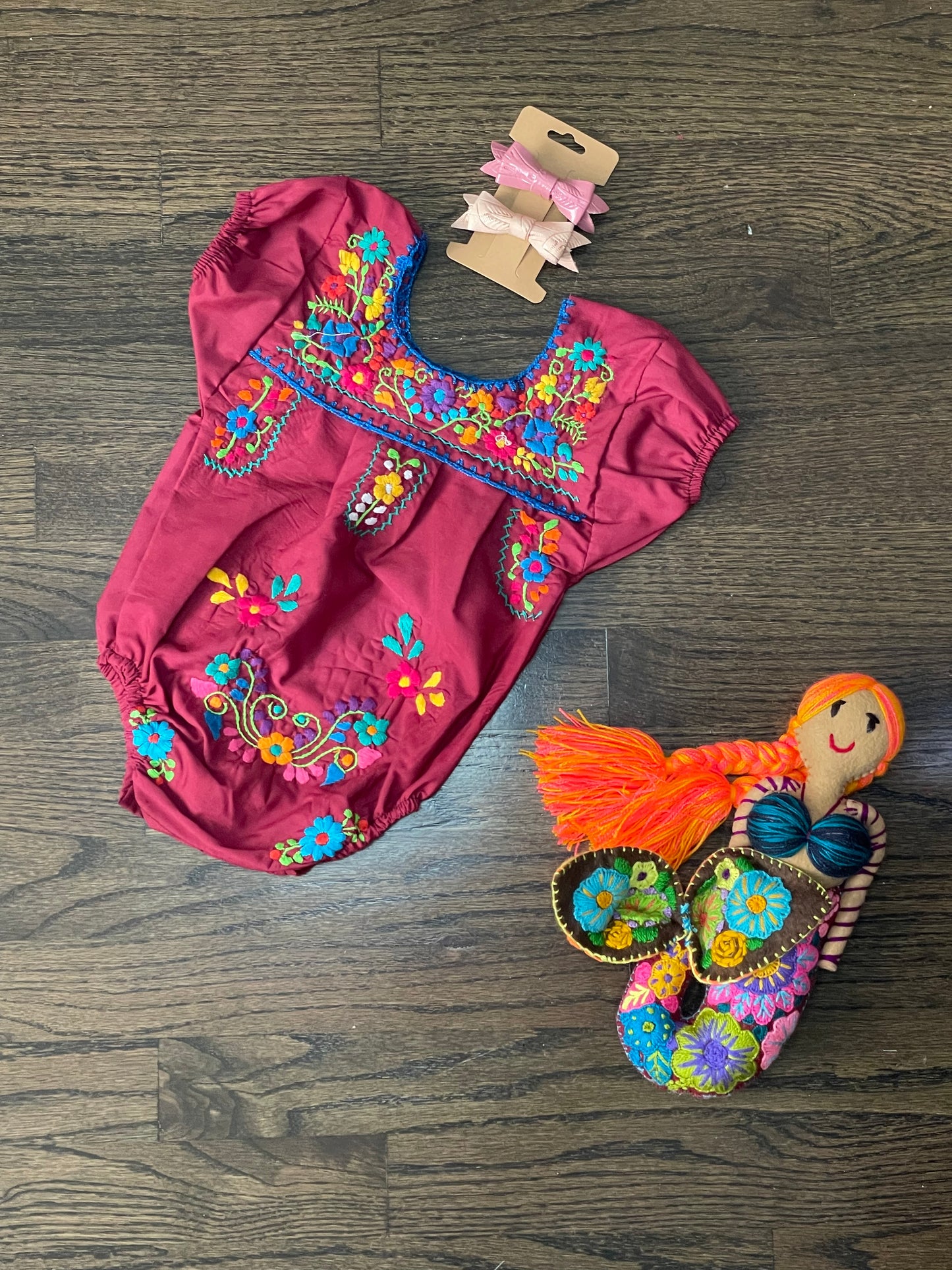 Alitzel Embroidered Baby Rompers