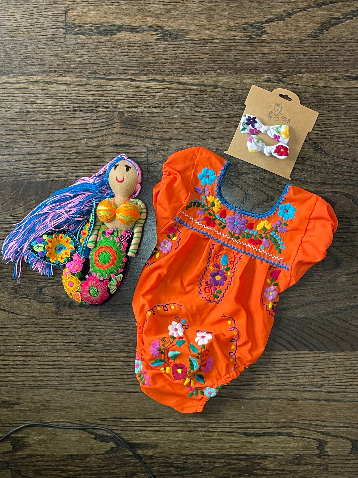 Alitzel Embroidered Baby Rompers