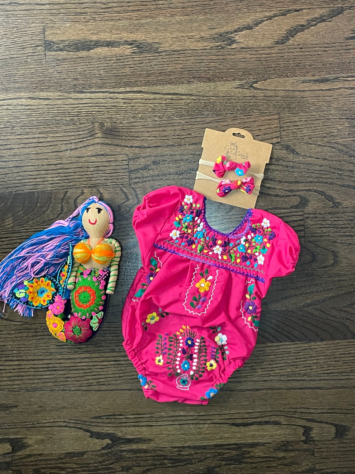 Alitzel Embroidered Baby Rompers