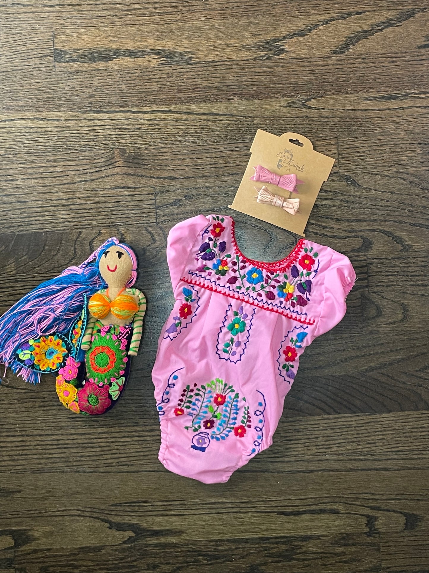 Alitzel Embroidered Baby Rompers