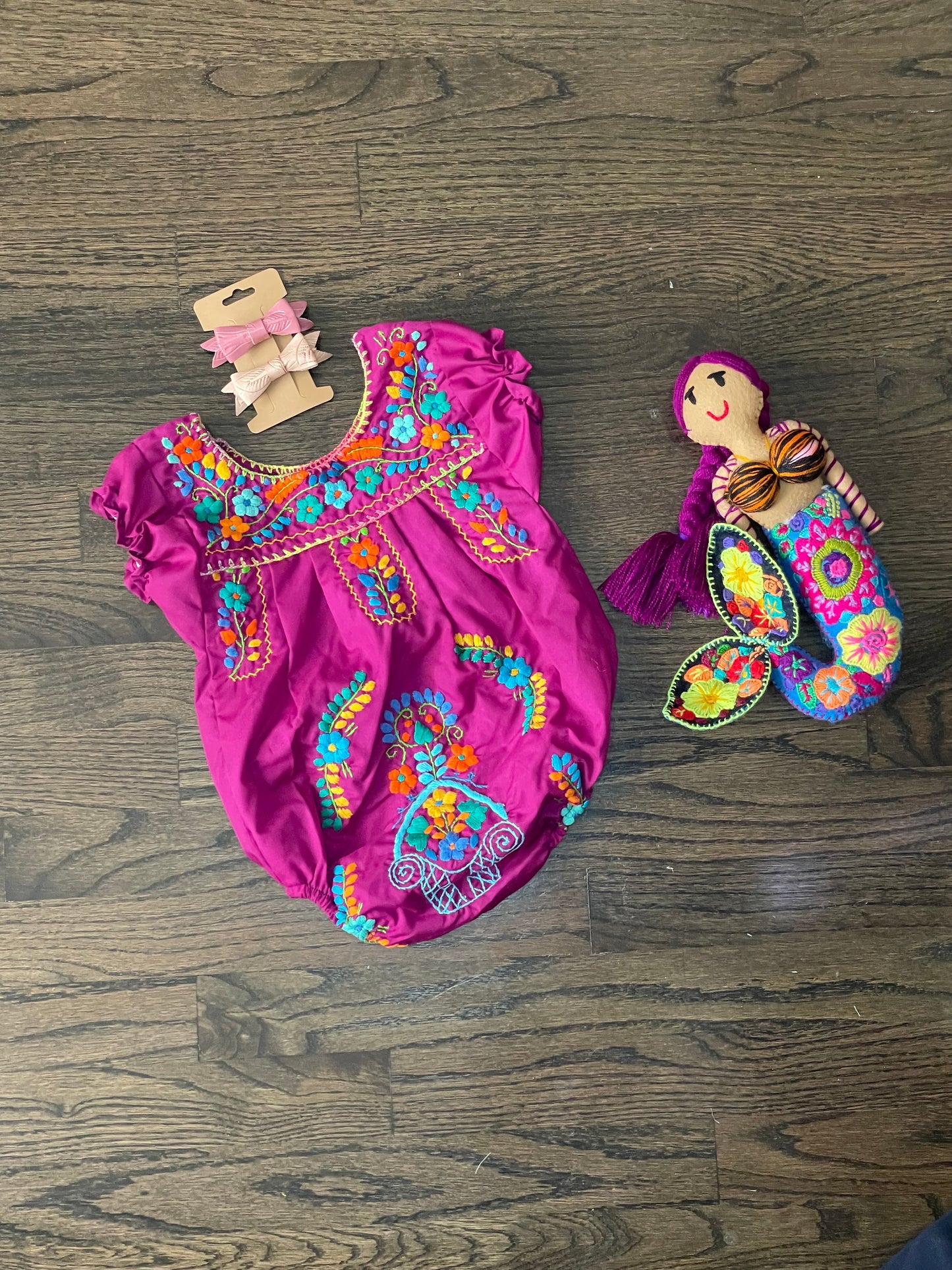 Alitzel Embroidered Baby Rompers