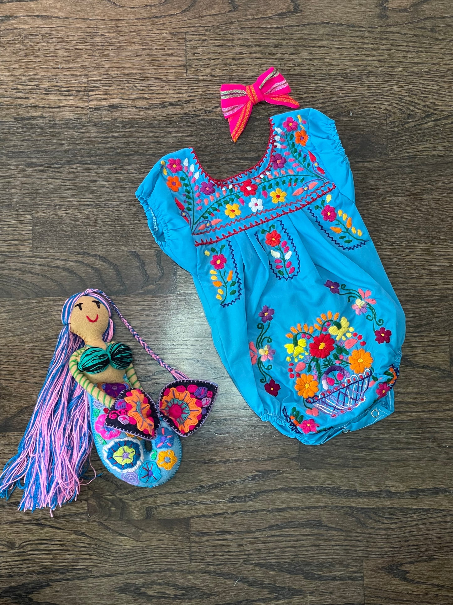 Alitzel Embroidered Baby Rompers