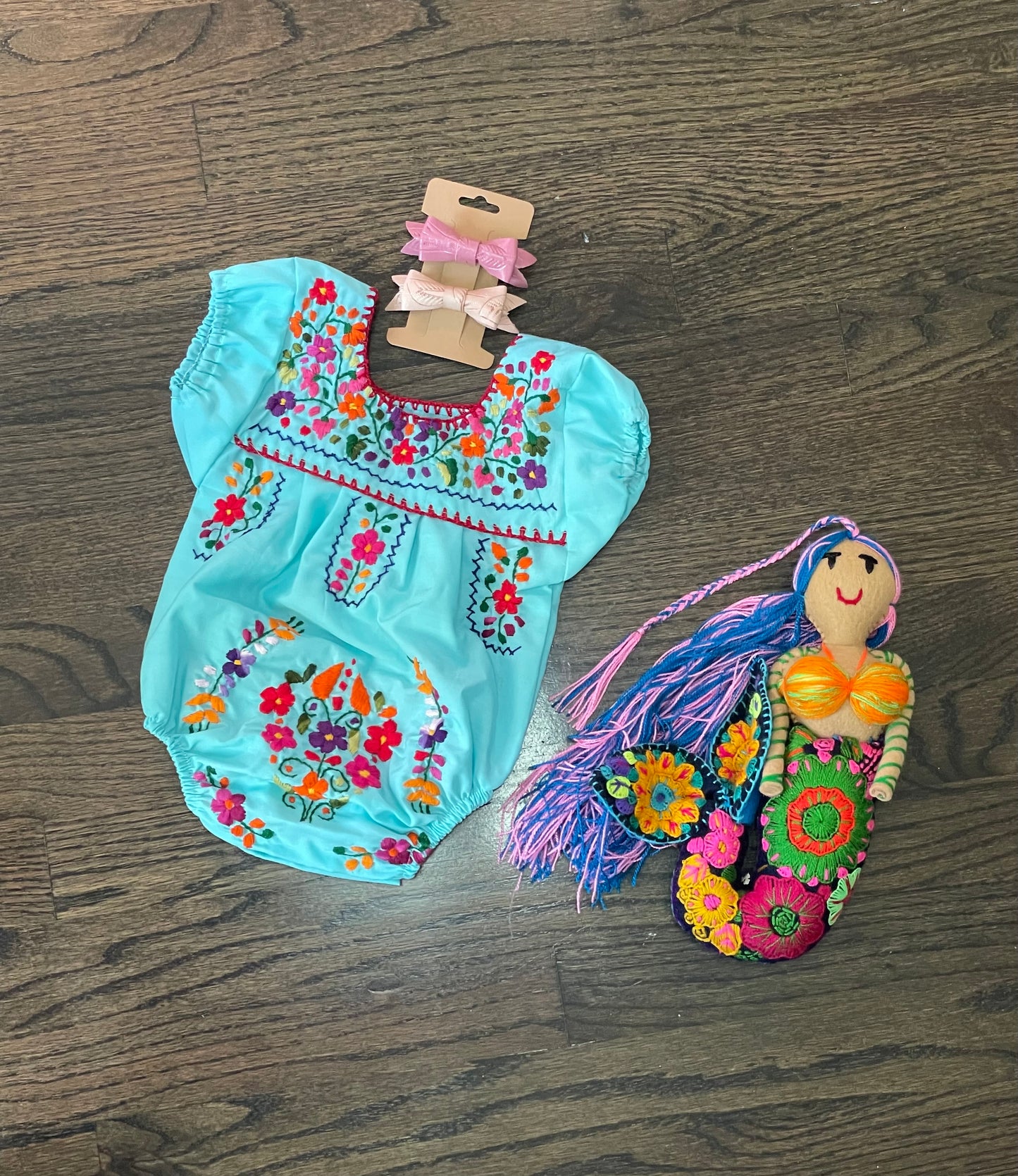 Alitzel Embroidered Baby Rompers