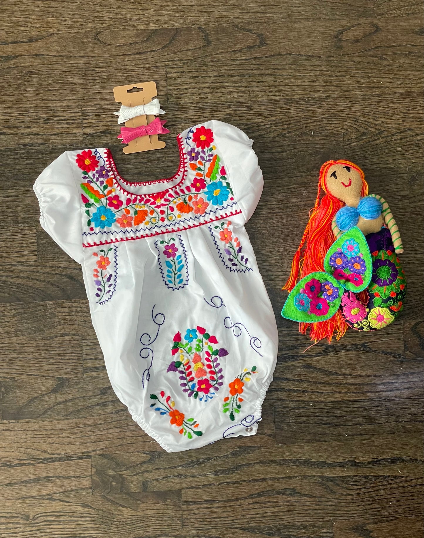 Alitzel Embroidered Baby Rompers