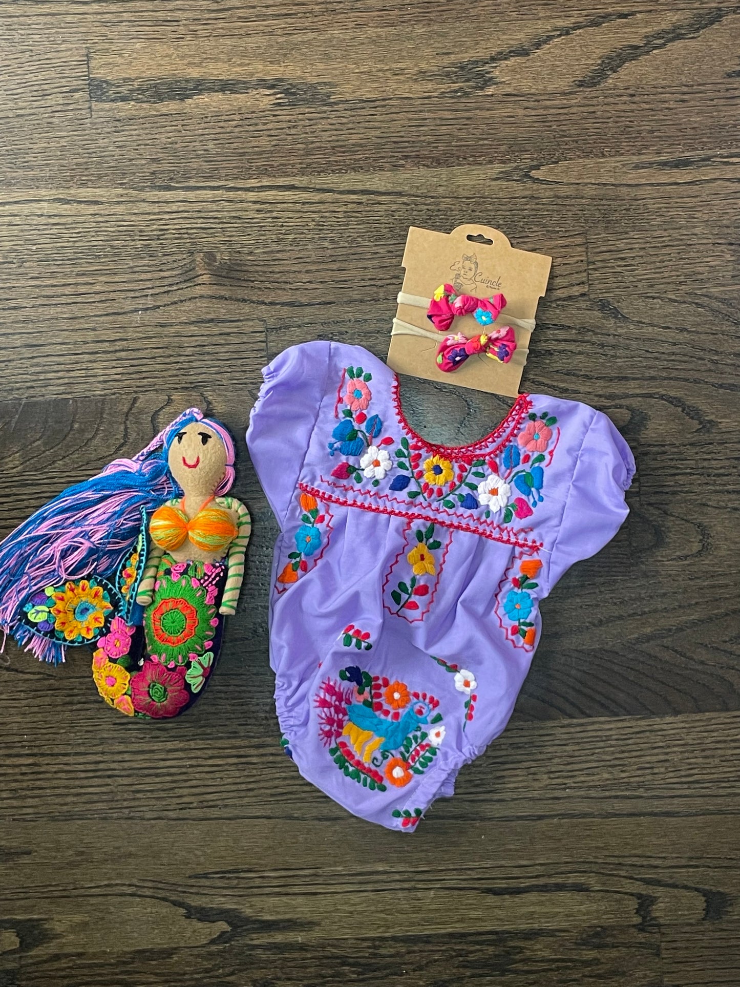 Alitzel Embroidered Baby Rompers