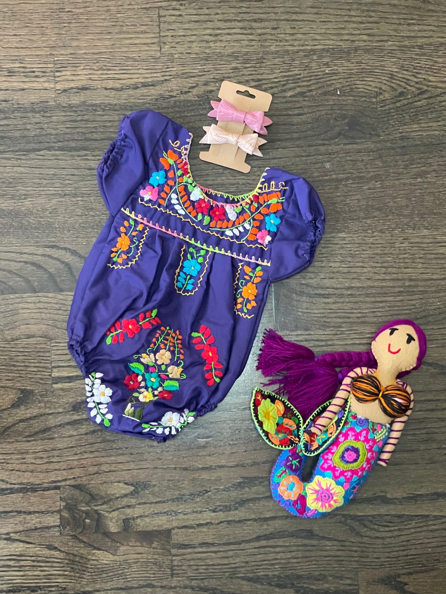 Alitzel Embroidered Baby Rompers