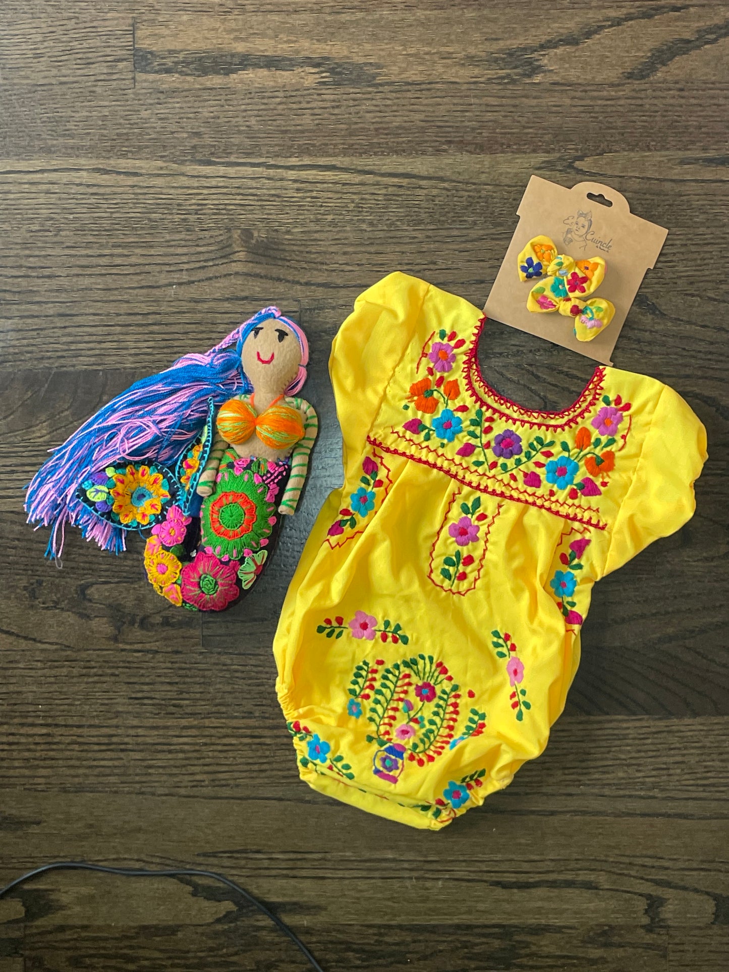 Alitzel Embroidered Baby Rompers