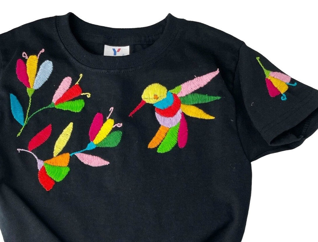 Ximena Otomi Embroidered T-shirt